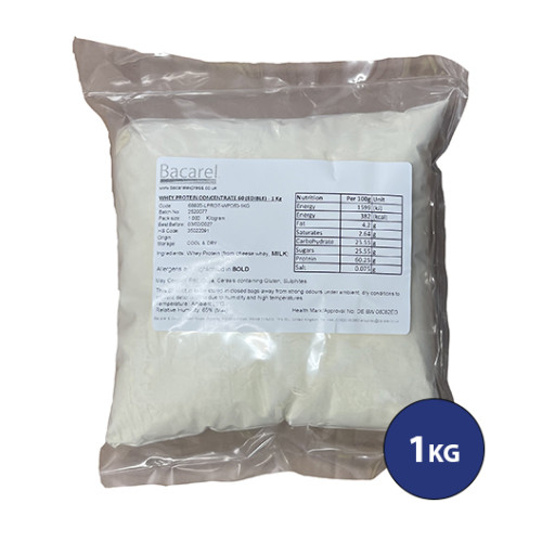 LP WHEY PROTEIN CONCENTRATE LACTOMIN 60 (EDIBLE) - 1 Kg